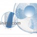 Hw Ⓡ Wall fan Electric Fan - Mechanical Moving Head Mini Desktop Home Student Dormitory Timing Fan - B07G57DQ7M
